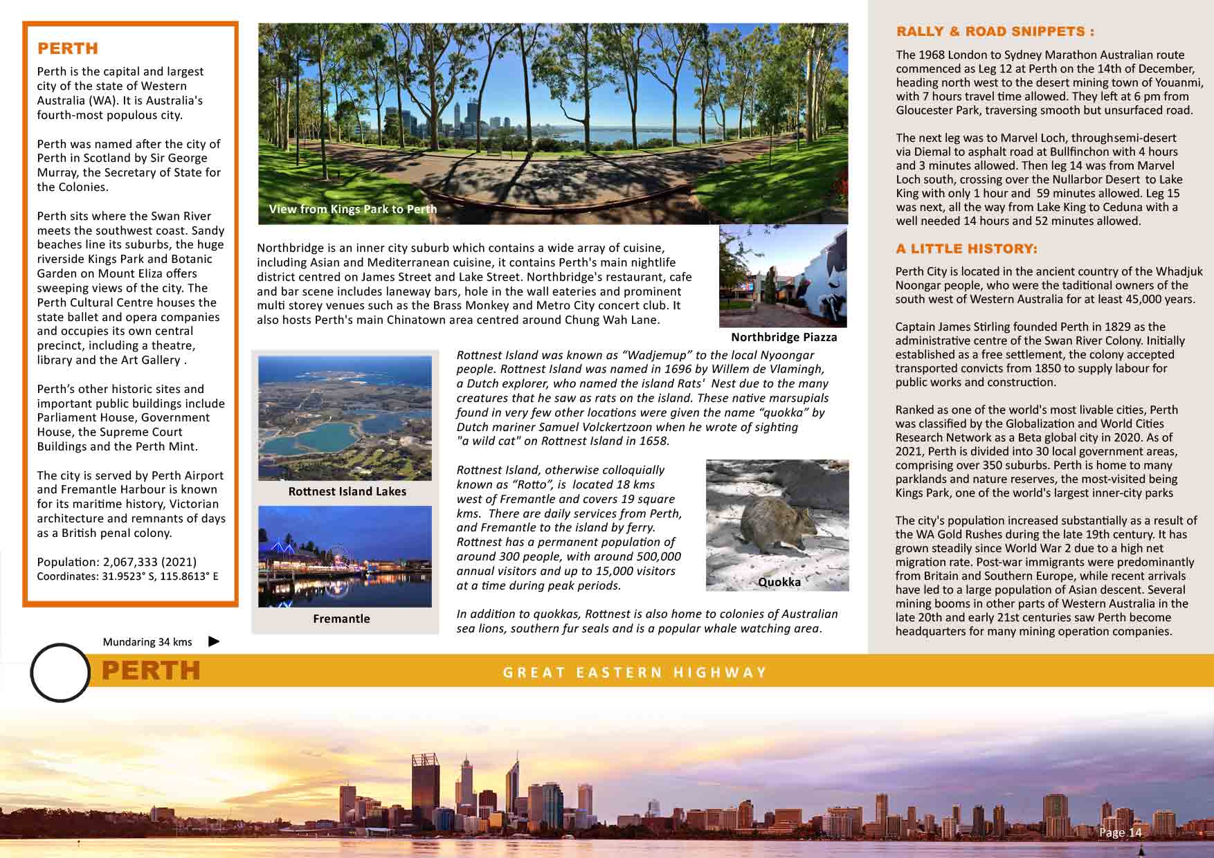 Great Southern Road - PERTH