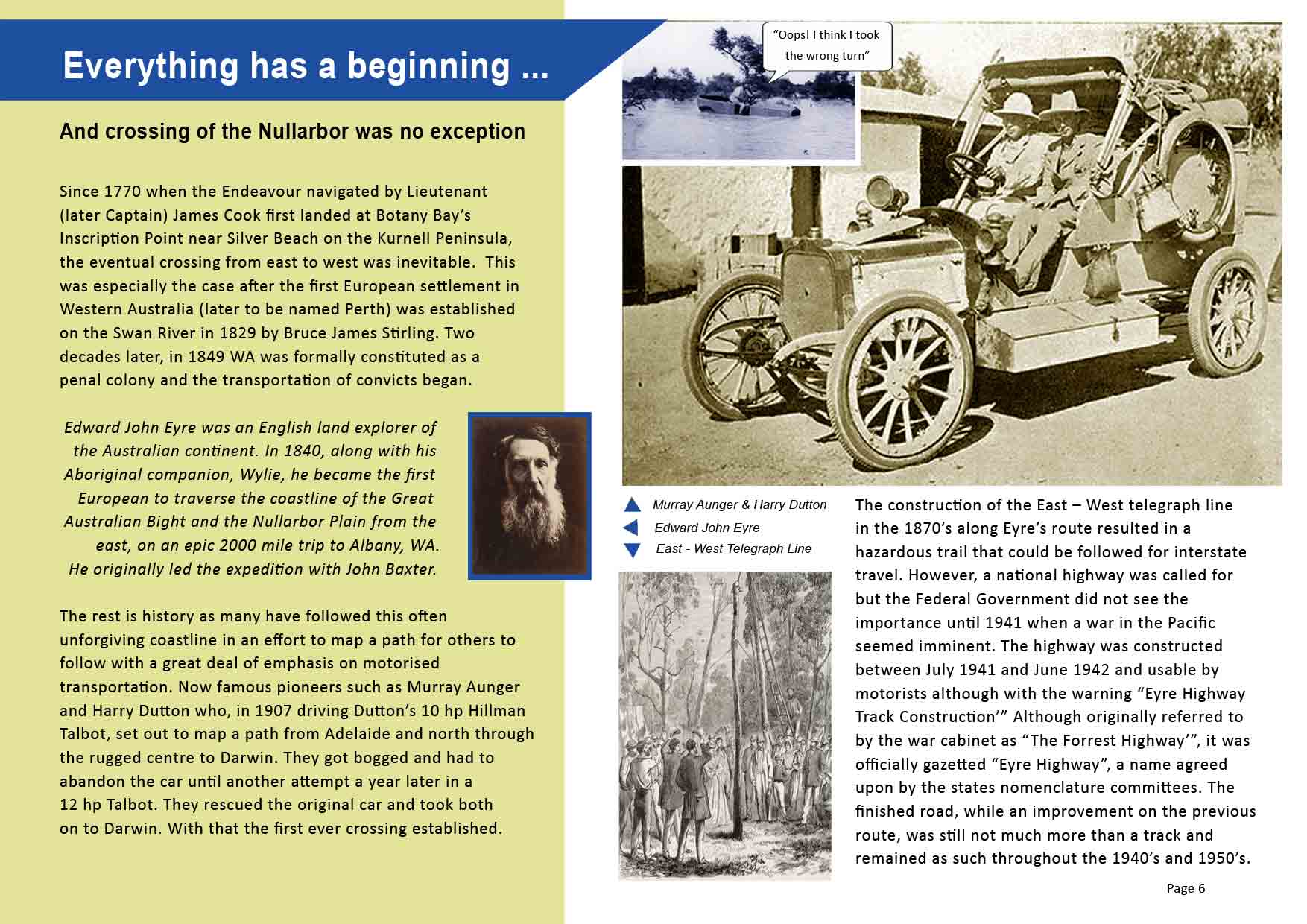 Great Southern Road - Road history 1